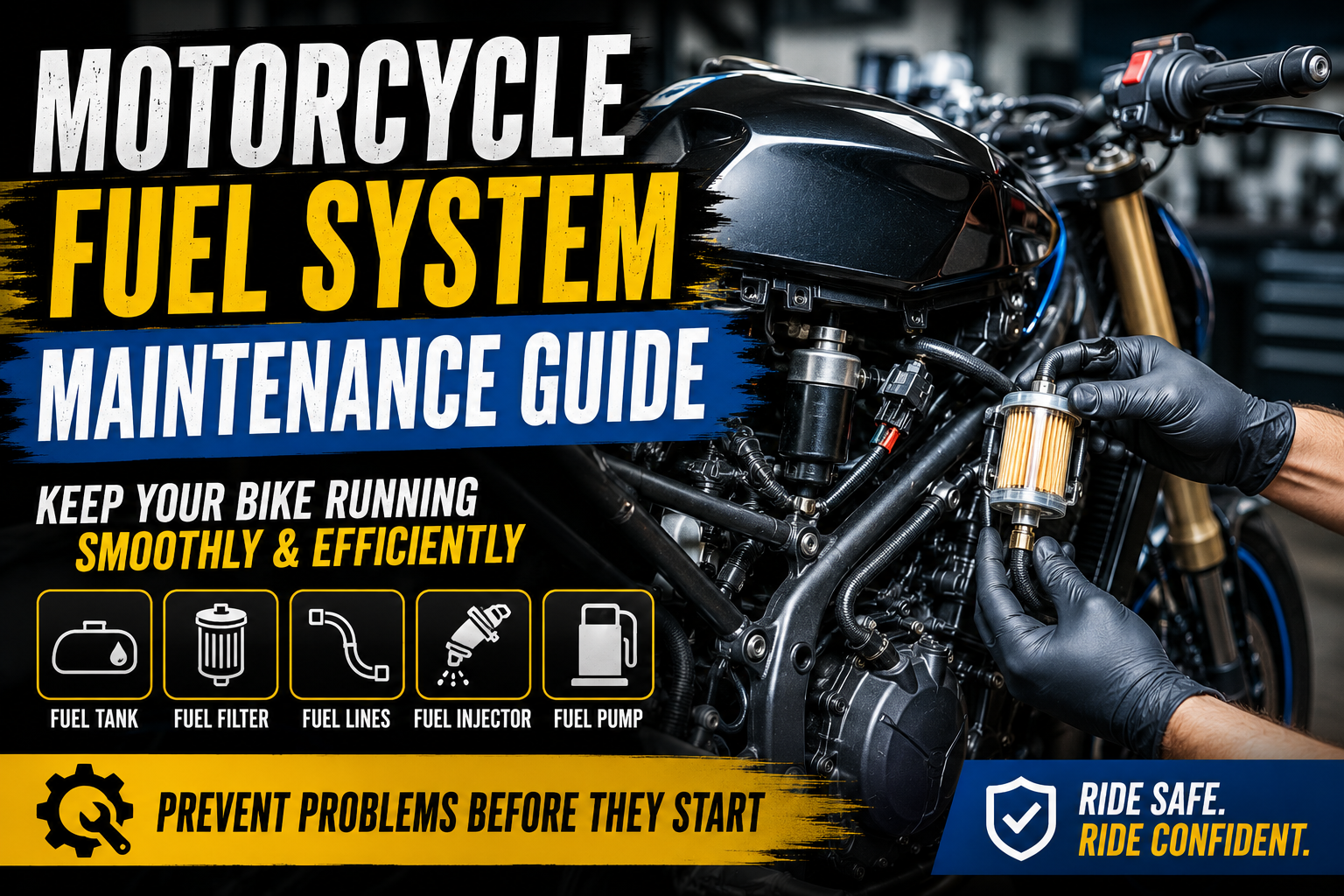 Motorcycle Fuel System Maintenance Guide: Keep Your Bike Running Smoothly and Efficiently
